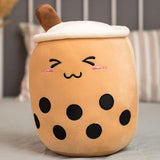 10-27inch Cute Cartoon Real-Life Bubble Tea Cup Shaped Pillow