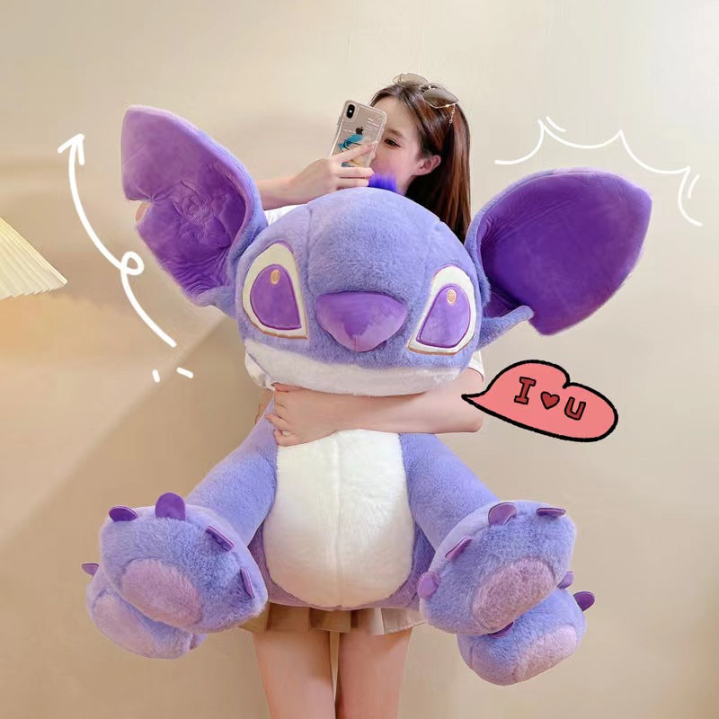 Stitch Plush Stuffed Toys, Purple Stitch Figure Plushie Dolls, Purple and  Stitch Gifts, Soft and Cuddly, Plush Cuddle Pillow Buddy, Stitch Gifts for