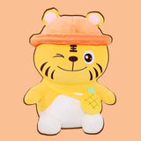 Cute Pineapple Tiger Plush Toy