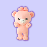 Cute Teddy Bear Plush with Bow Tie
