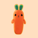 Carrot Vegetable Soft Stuffed Plush Pillow Toy