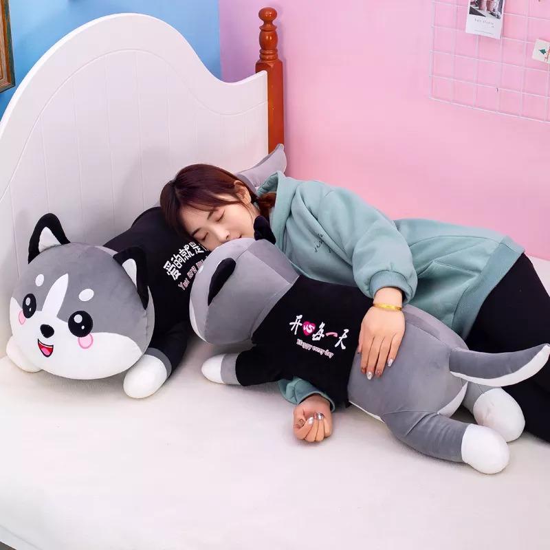 Cute Stuffed Huge Husky Dog Plush